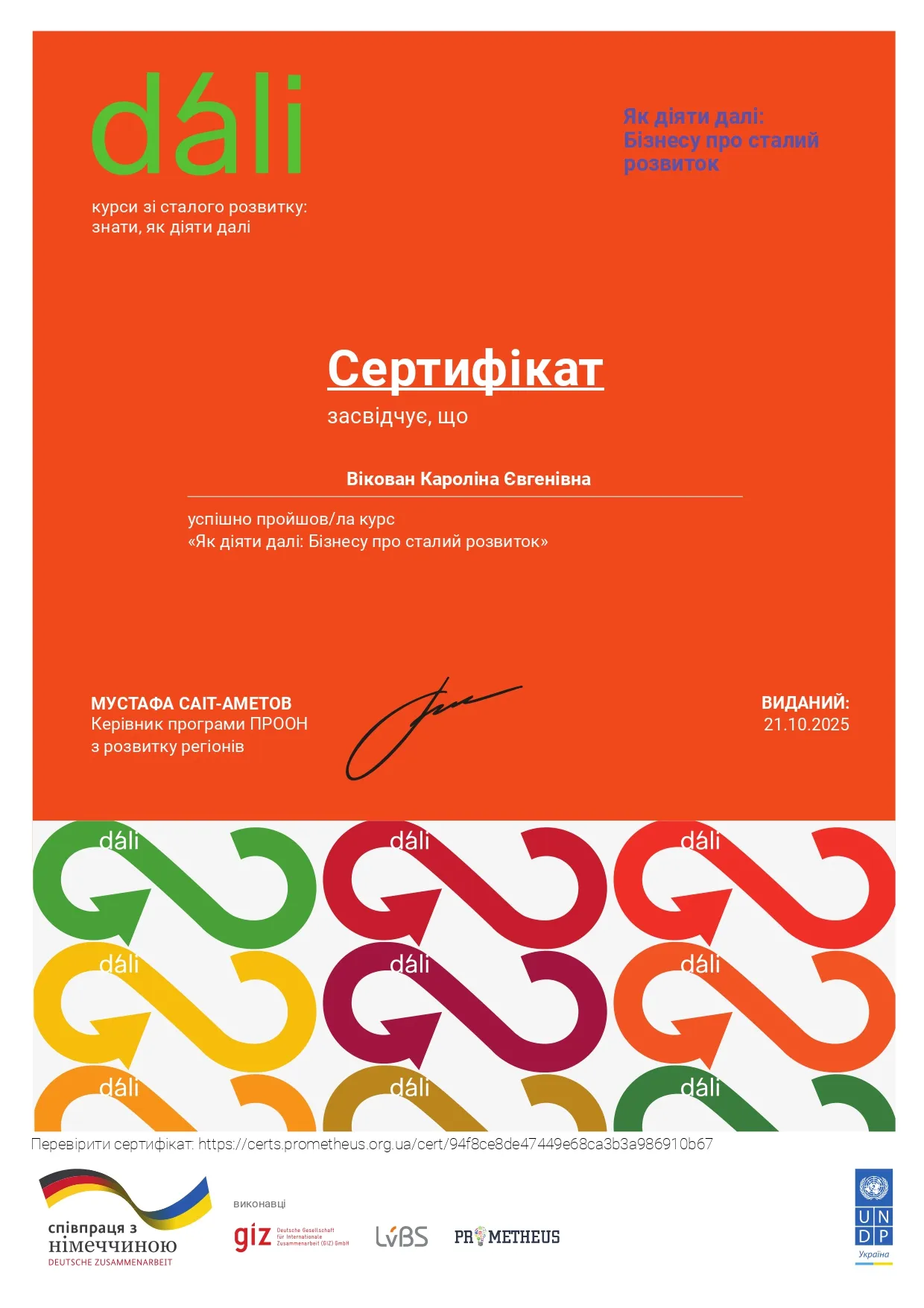 Здобуток студентів 128