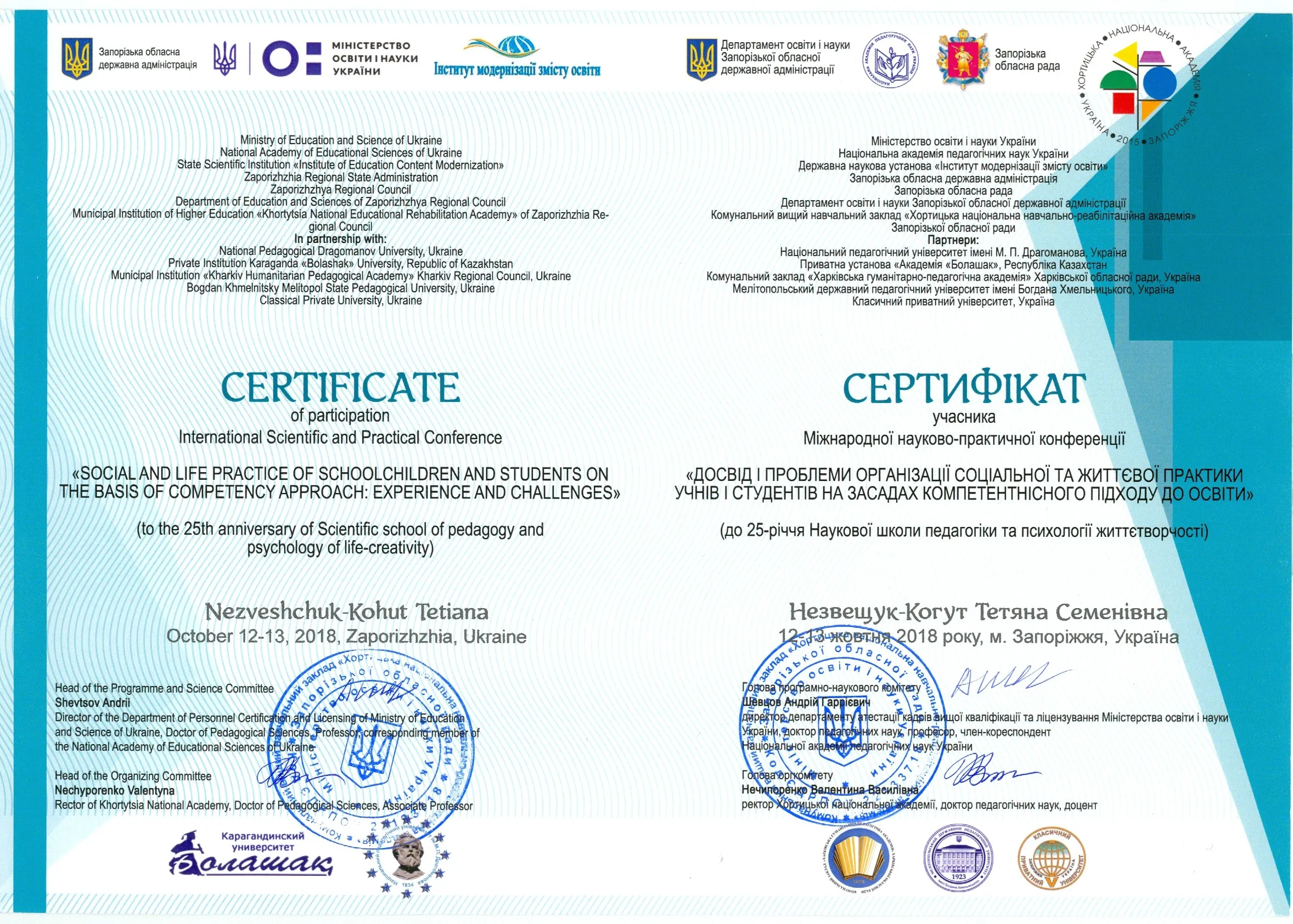 Здобуток студентів 120